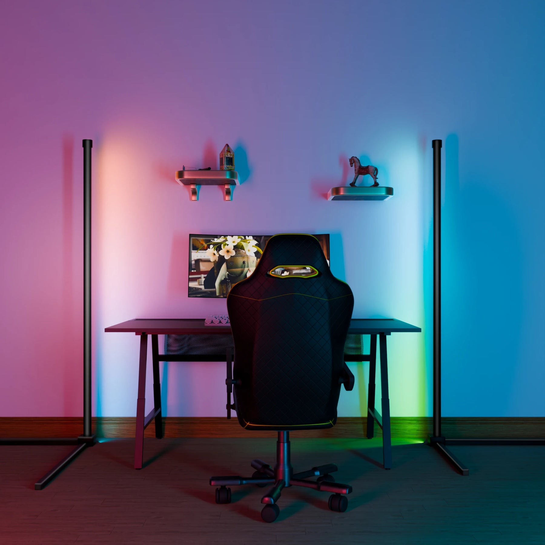 Smart RGB rodapé